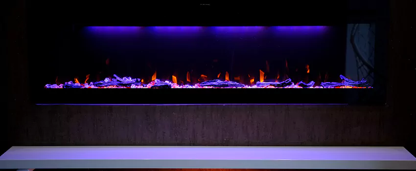 Dynamic Flame Color Fireplace Installation in Royal Kunia, HI